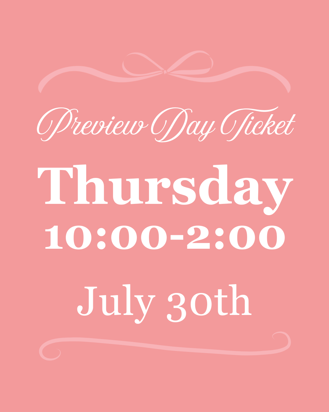 THURSDAY 10:00-2:00